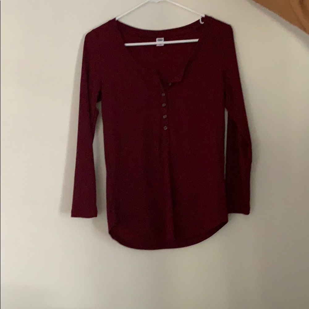 Old Navy Fitted Henley